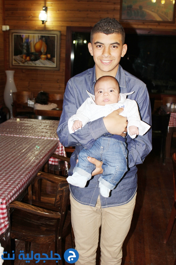 عائلة اشرف فؤاد عوده تحتفل بالمولود الاول  فؤاد